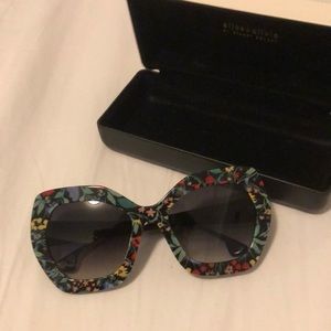 Alice +Olivia floral sunglasses